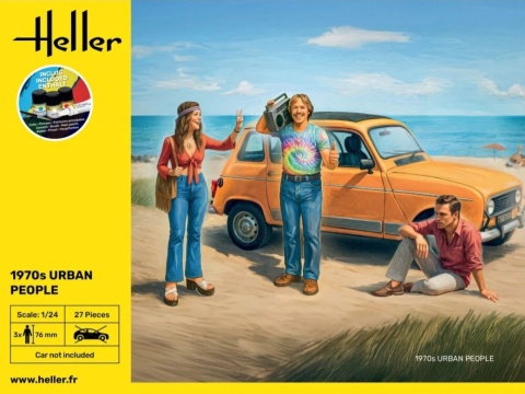 Heller 58757 Starter Kit - 1970s Urban People 1/24
