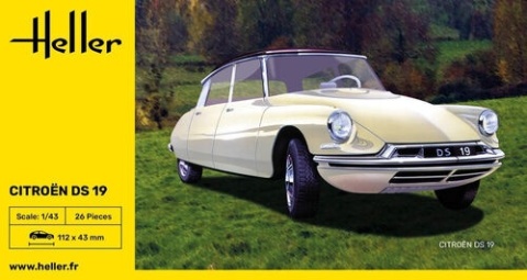Heller 80162 Citroen Ds19 1/43 S-30 1:43