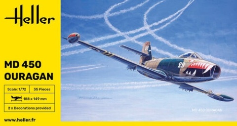 Heller 80201 Md450 Ouragan 1:72
