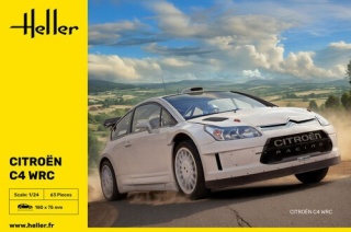 Heller 80756 Citroen C4 Wrc 2010 1:24