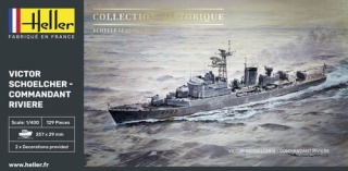 Heller 81015 Victor Schoelcher - Commandant Riviere 1:400