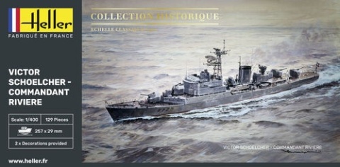 Heller 81015 Victor Schoelcher - Commandant Riviere 1:400