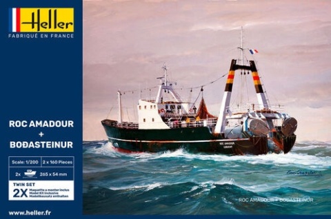 Heller 85608 Roc Amadour + Bodasteinur Twin Set 1:200