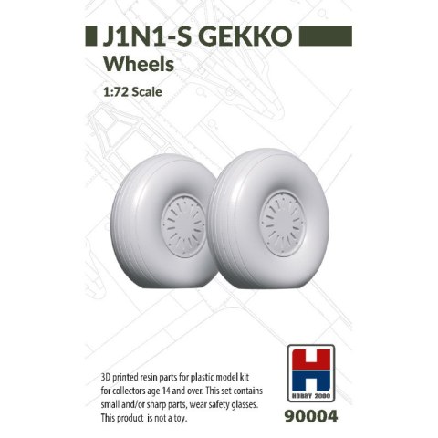 Hobby 2000 90004 J1N1-S Gekko Wheels