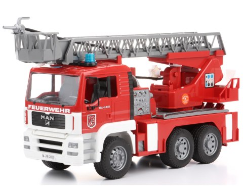 MAN pożarniczy z drabiną, pompą i sygnalizacją BRUDER BR-02771