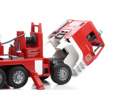 MAN pożarniczy z drabiną, pompą i sygnalizacją BRUDER BR-02771
