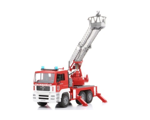 MAN pożarniczy z drabiną, pompą i sygnalizacją BRUDER BR-02771