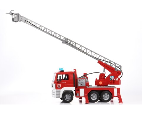 MAN pożarniczy z drabiną, pompą i sygnalizacją BRUDER BR-02771