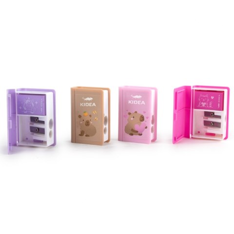 TEMPEROWKA 2OSTRZ POJEMN GUM CUTE KIDEA PUD A24