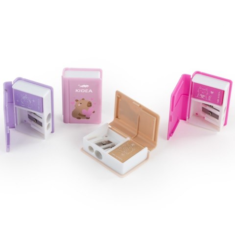 TEMPEROWKA 2OSTRZ POJEMN GUM CUTE KIDEA PUD A24