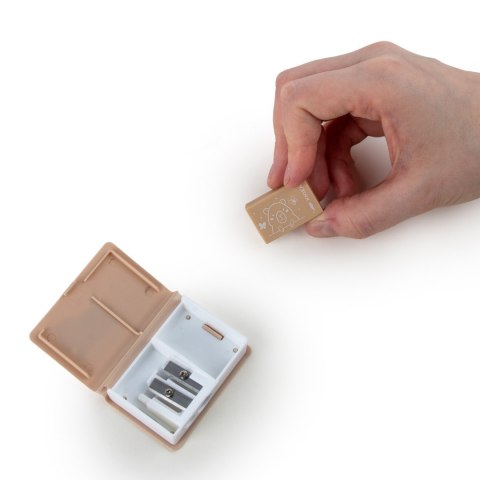 TEMPEROWKA 2OSTRZ POJEMN GUM CUTE KIDEA PUD A24