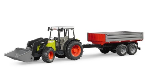 Traktor Claas Nectis 267F z ładowarką i przyczepą BRUDER BR-02112