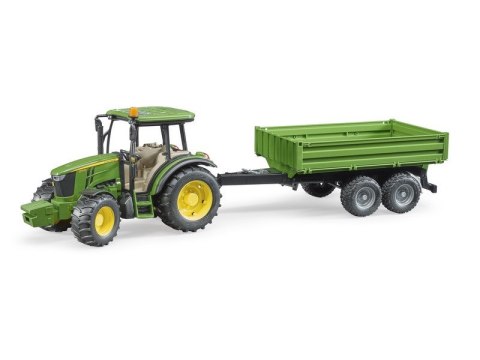Traktor John Deere 5115M z przyczepą wywrotką BRUDER BR-02108