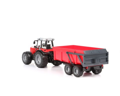 Traktor Massey Ferguson 7480 z przyczepą wywrotką BRUDER BR-02045