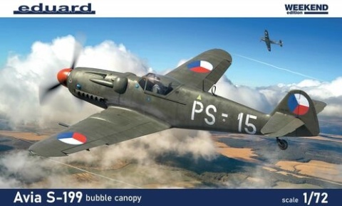 Eduard 7471 Avia S-199 Bubble Canopy Weekend Edition 1/72