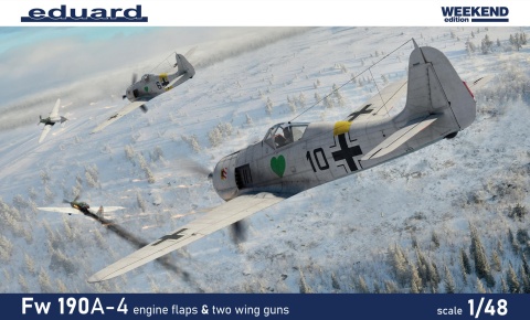 Eduard 84117 Fw 190A-4 Engine Flaps & Two Wing Guns 1:48
