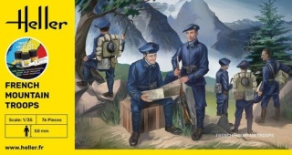 Heller 57223 Starter Kit - French Mountain Troops 1/35