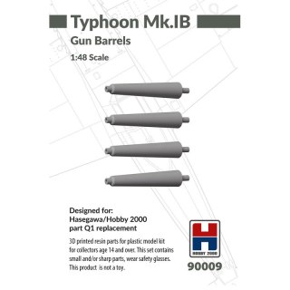 Hobby 2000 90009 Typhoon Mk. IB Gun Barrels
