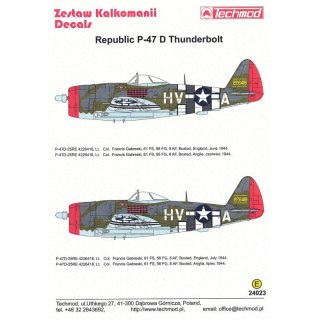 Techmod 24023 P-47D Thunderbolt