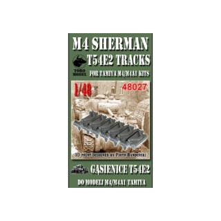 Toro 48027 1/48 M4 Sherman T54E2 Tracks for Tamiya M4/M4A1 Kits
