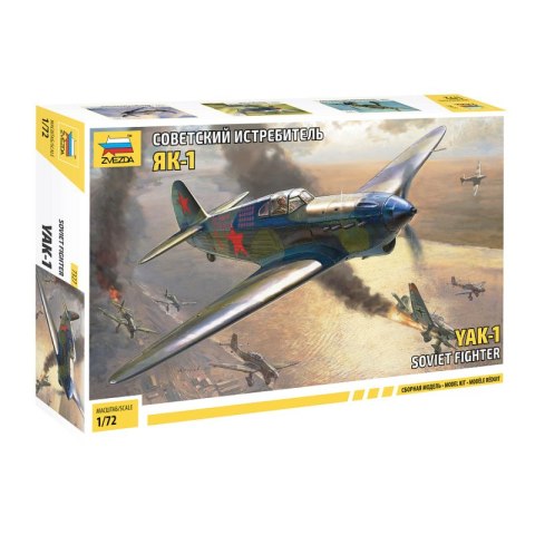 Zvezda 7327 Yak-1 Soviet Fighter 1/72