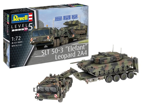 Revell 03311 1/72 SLT 50-3 Elefant + Leopard