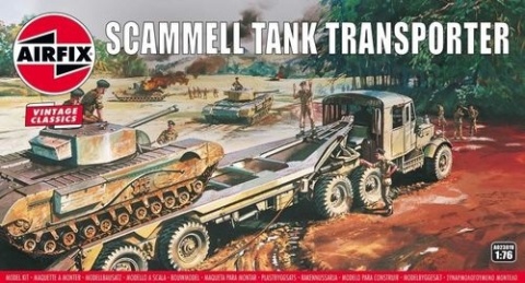 Airfix 02301V Scammel Tank Transporter -1/76