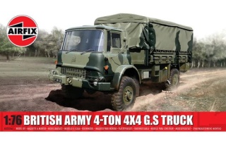 Airfix 02326A British Army 4-Ton 4 x 4 G.S Truck - 1/76