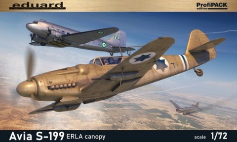 Eduard 70152 Avia S-199 Erla canopy Profipack edition 1:72