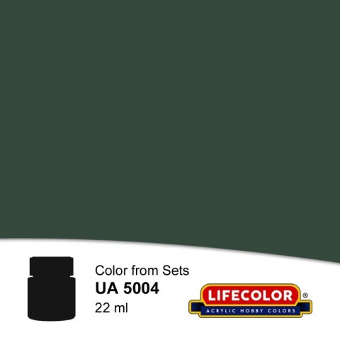 Lifecolor Aircraft Colors LIFUA5004 D2 Green Black
