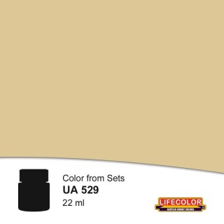Lifecolor Aircraft Colors LIFUA529 Nocciola Chiaro 4 Var.