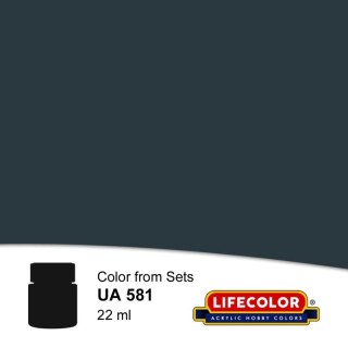 Lifecolor Aircraft Colors LIFUA581 Non Specular Sea Blue FS35042