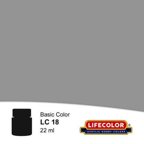 Lifecolor Base Color LIFLC18 Matt Light Grey