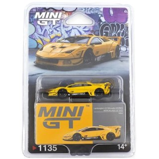MINI GT 01135 Blister LAMBORGHINI LB-Silhouette WORKS MURCIELAGO GT Evo 2025 Yellow
