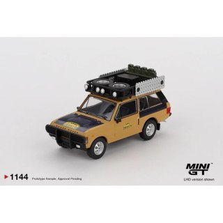 MINI GT 01144 RANGE ROVER Camel Trophy Sumatra 1981 Winner