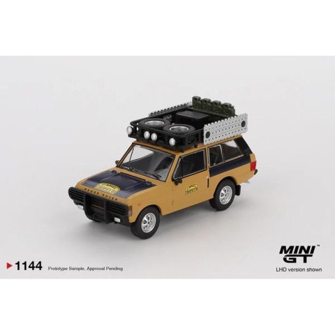 MINI GT 01144 RANGE ROVER Camel Trophy Sumatra 1981 Winner