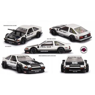 MINI GT KAIDO HOUSE 180 1:64 TOYOTA AE86 Sprinter Trueno Kaido Street V1