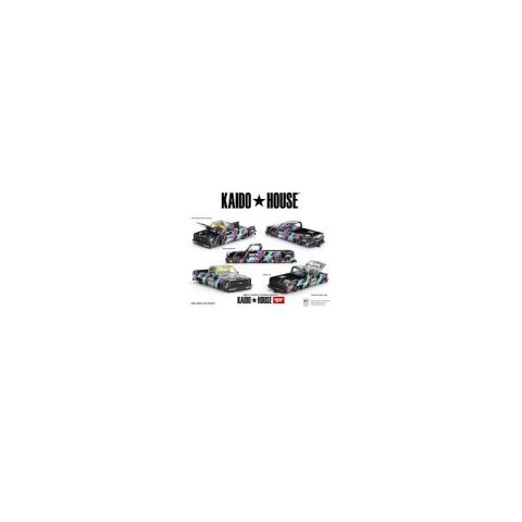 MINI GT KHMG174 CHEVROLET SILVERADO KAIDO HKS V1 1:64