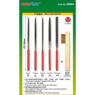 Trumpeter-Master Tools 09964 Ass.Needle files set
