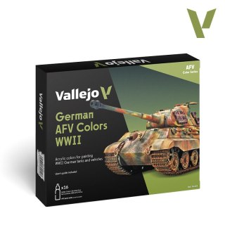 Vallejo 70255 German AFV Colors WWII (16 x 18 ml)