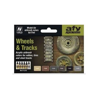 Vallejo 71213 Zestaw 6 farb - Wheels & Trucks