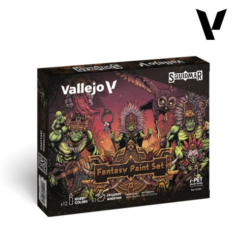 Vallejo 72203 Squidmar Fantasy Paint Set (12 x 18 ml)