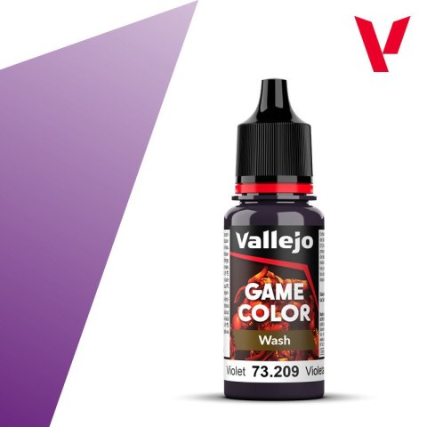 Vallejo 73209 Wash Violet 18 ml