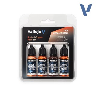 Vallejo 77253 TMM Set - Ancient Copper (4 x 18 ml)