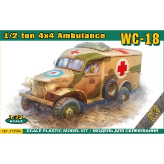 ACE 72596 1/2 Ton 4x4 Ambulance WC-18