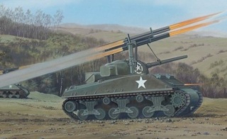 Airfix 02334V Sherman Calliope -1/76
