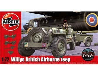 Airfix 02339 Willys Jeep Trailer & Howitzer - 1/72