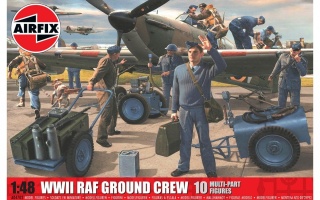 Airfix 04702 WWII Raf Ground Crew Figures 1/48