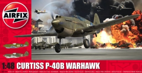 Airfix 05130A Curtiss P-40B Warhawk - 1/48