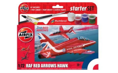 Airfix 55002 Small Beginners Set - Red Arrows Hawk - 1/72